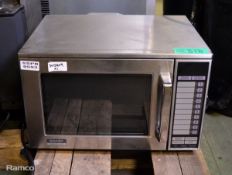 Sharp R-24AT Stainless Steel Commercial Microwave 1900W