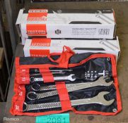 3x Tectool 14 piece combination spanner sets