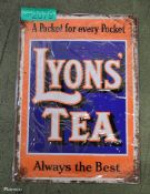 Tin sign 400 x 300mm - Lyons Tea
