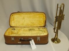 Corton 80 Trumpet in case - serial number 056226 - Please check photos carefully for damage