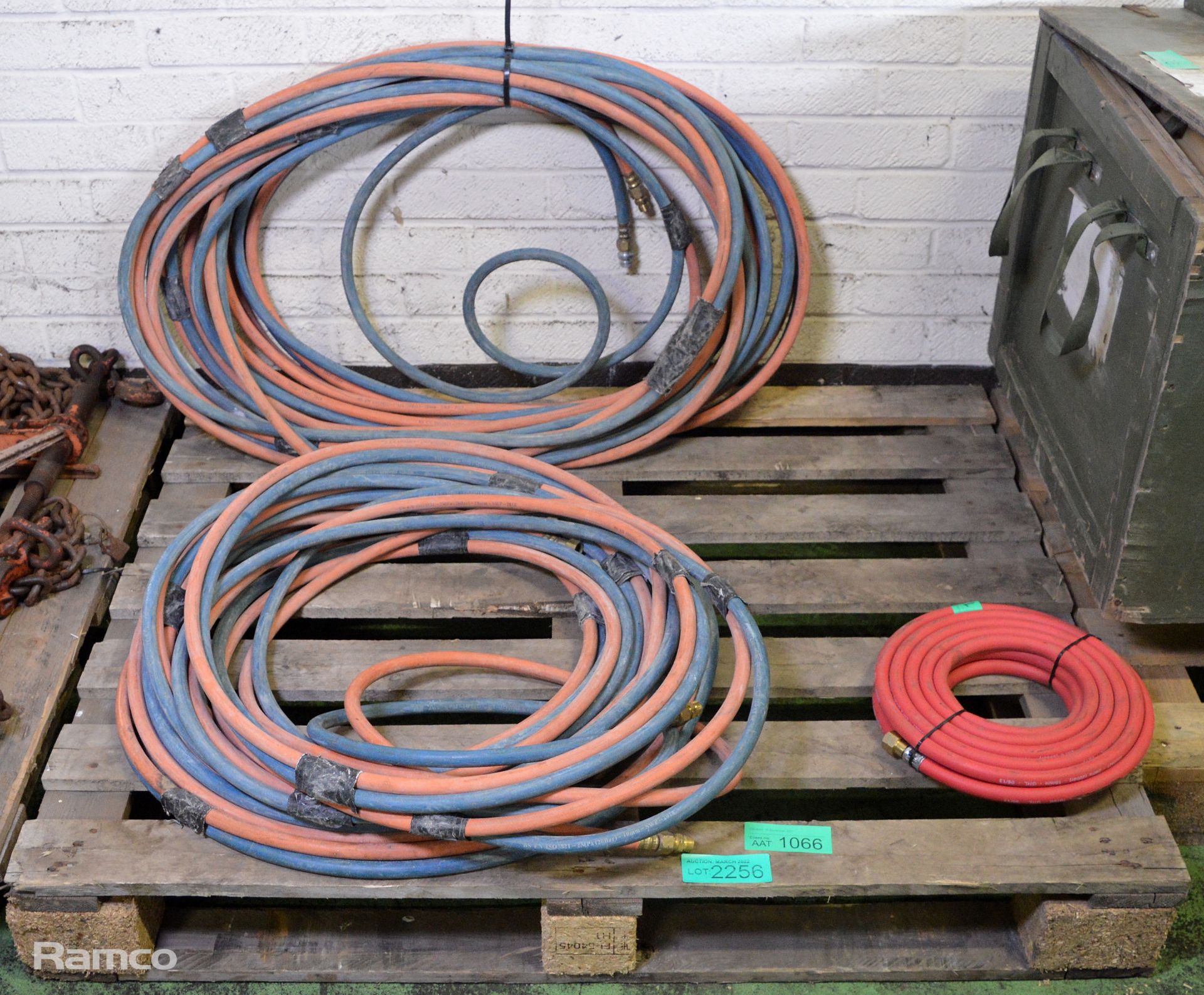 3x Oxy-Acetylene Lines and Connectors