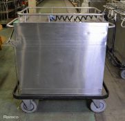 Mobile Corsair 2 Door Hot Food Trolley L 1150mm x W 700mm x H 1200mm