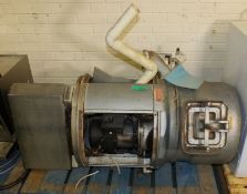 Crypto Peerless C56F Potato Rumbler L 580mm x W 700mm x H 1300mm - AS SPARES OR REPAIRS