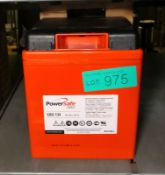 Power Safe SBS 134 Sealed Lead Acid Battery - can only be sent via pallet company