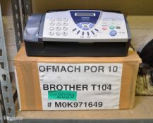 Brother Fax-T104 fax machine
