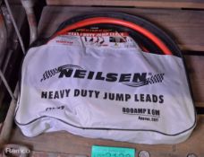 Neilsen heavy duty jump leads - 800 amp x 6M