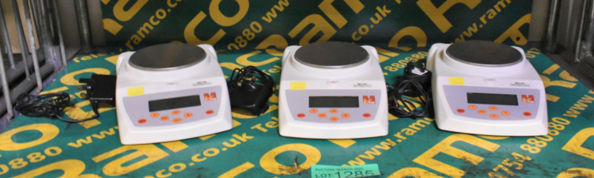 3x M.K.Lab 622 Digital Electronic Weighing Scales max 620g