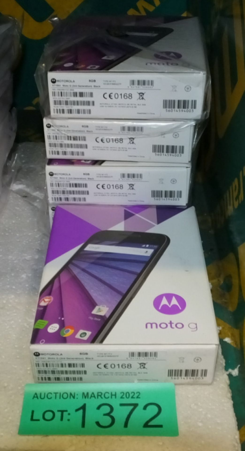 5x Motorola XT1541 Moto G (3rd Generation)