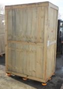 Wooden Shipping Crate L 1490mm x W 950mm x H 2350mm