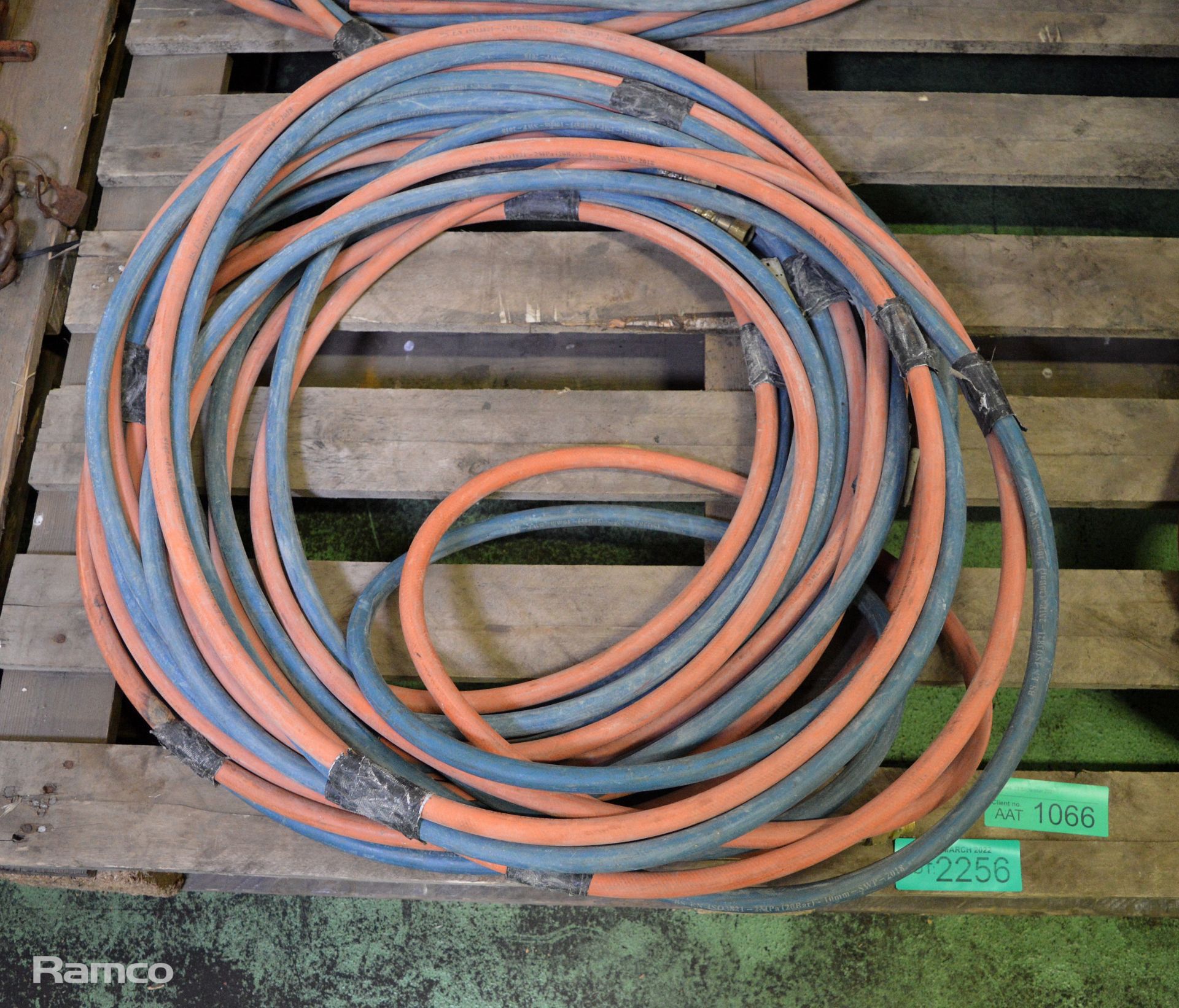3x Oxy-Acetylene Lines and Connectors - Image 2 of 5