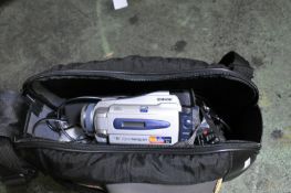 Sony DCR-TRV16E Digital Camcorder With Bag, Panasonic HDC-SD80 Camcorder