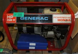 Honda HP 2500FF Generator with Honda GX160 5.5 Petrol Motor