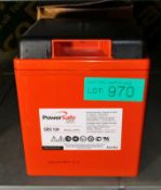 Power Safe SBS 134 Sealed Lead Acid Battery - can only be sent via pallet company