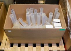 Various Measuring flasks & Funnels