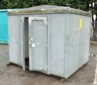 Bottomless Fibreglass Cabin H 2290mm x W 2700mm x D 2170mm