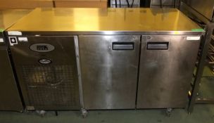 Williams HJC2SA R290 S/S 2 Door Under Counter Fridge Unit