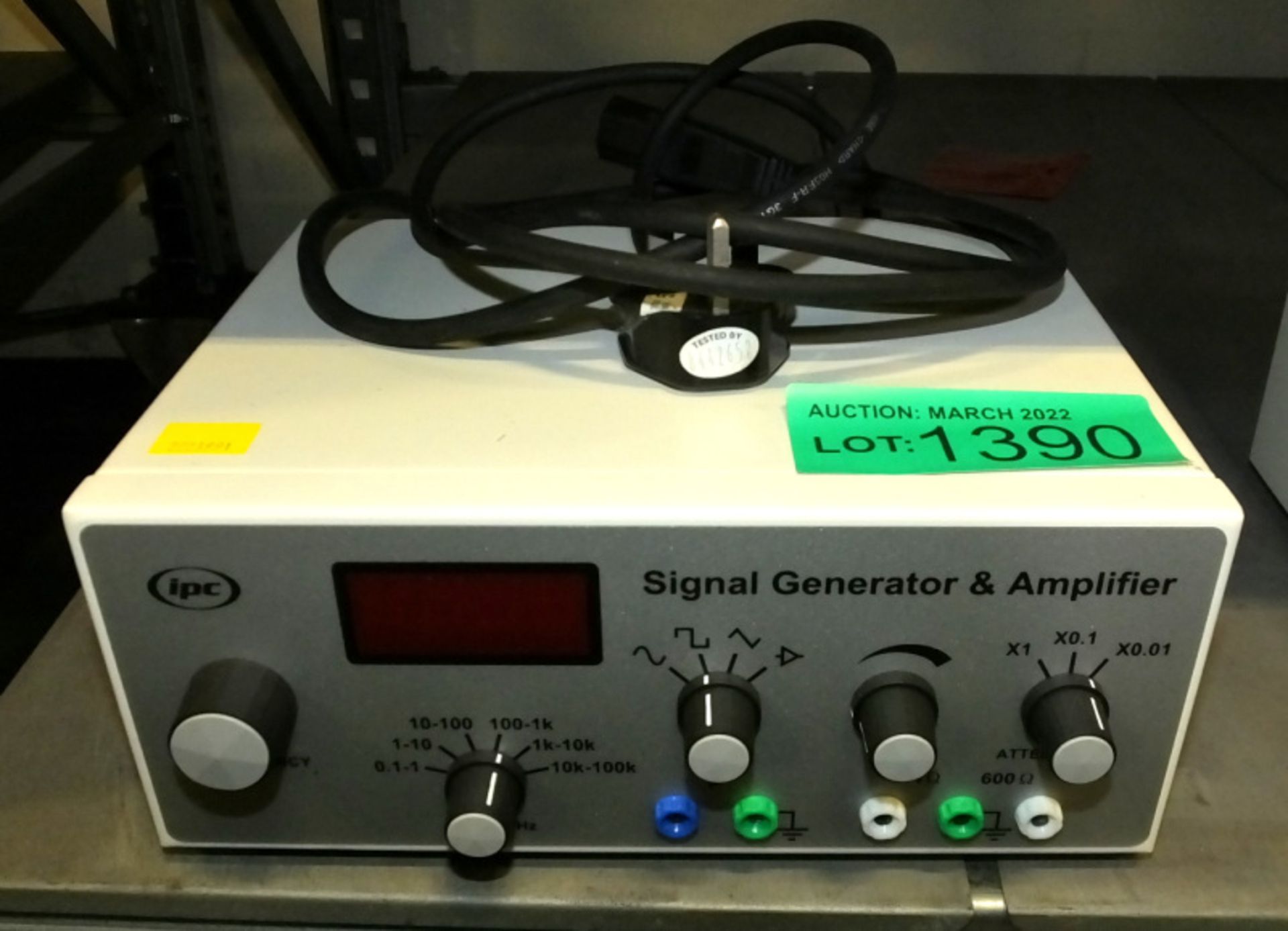 IPC-4885-W Signal Generator & Amplifier Unit