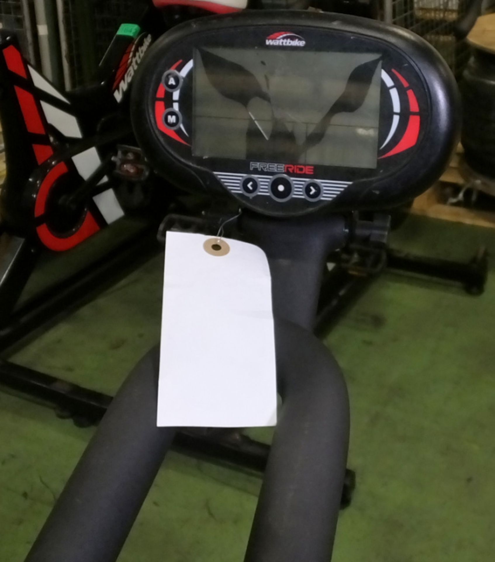 Wattbike FreeRide Exercise Bike - damaged screen module - Image 6 of 7