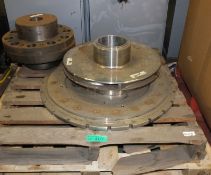 Metal Couplings Half Flex Pump Impeller & Back Plate 359 kg
