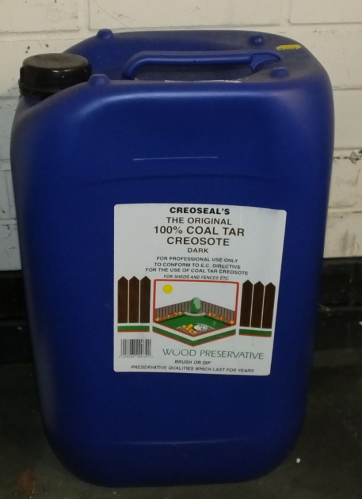 Creoseal's Original 100% Coal Tar Creosote - Dark - 20L - can only be sent via pallet service