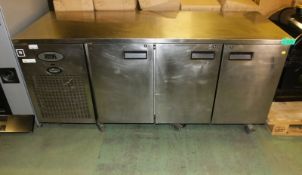 Foster 3 Door Undercounter Fridge Unit L 1970mm x W 700mm x H 860mm