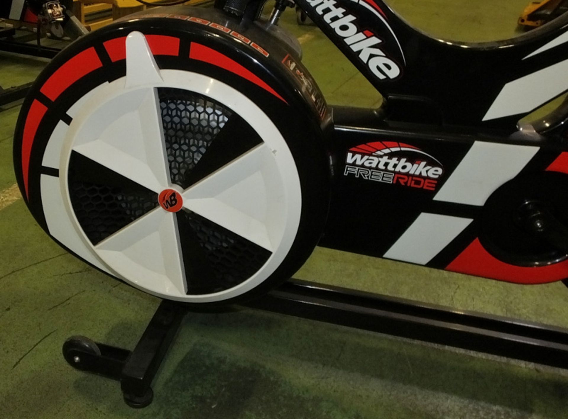 Wattbike FreeRide Exercise Bike - damaged screen module - Image 3 of 5