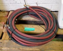 Assortment of Red & Black Air Pressure Cables