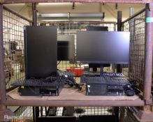 4x Lenovo Thinkcentre Personal Computer Sets