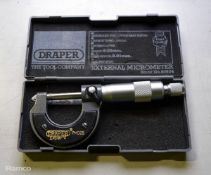 Draper 0-25mm External Micrometer