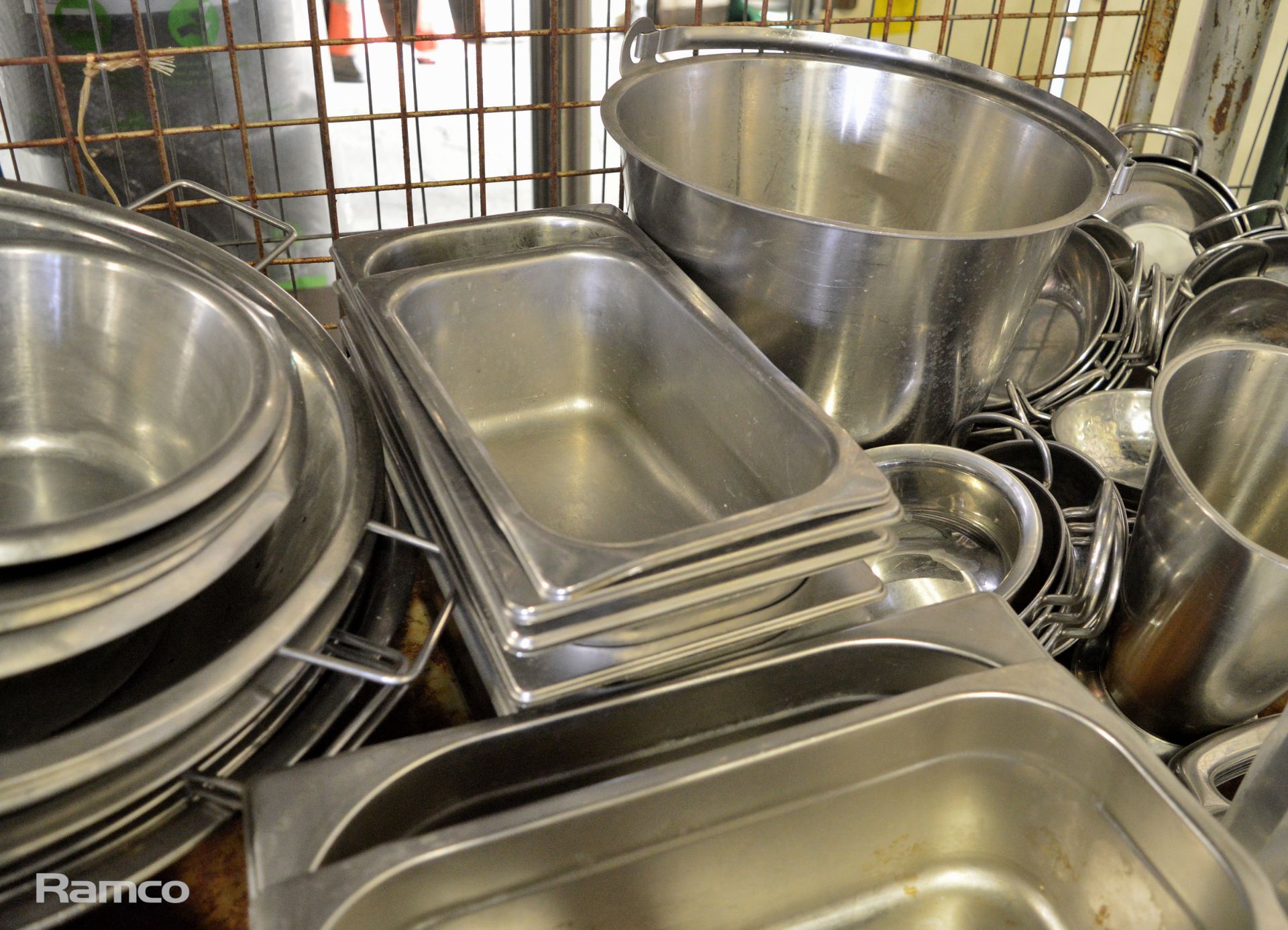 Various Stainless Steel Bowls and Receptacles - Image 3 of 6