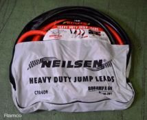 Neilsen heavy duty jump leads - 800 amp x 6M