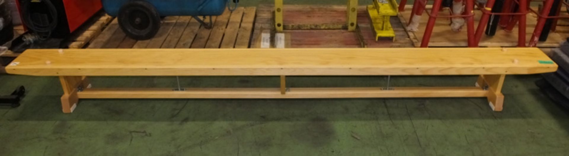 School gym bench - L 3350mm