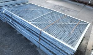 16x Mesh Cage sections W 2440 x D 1200mm