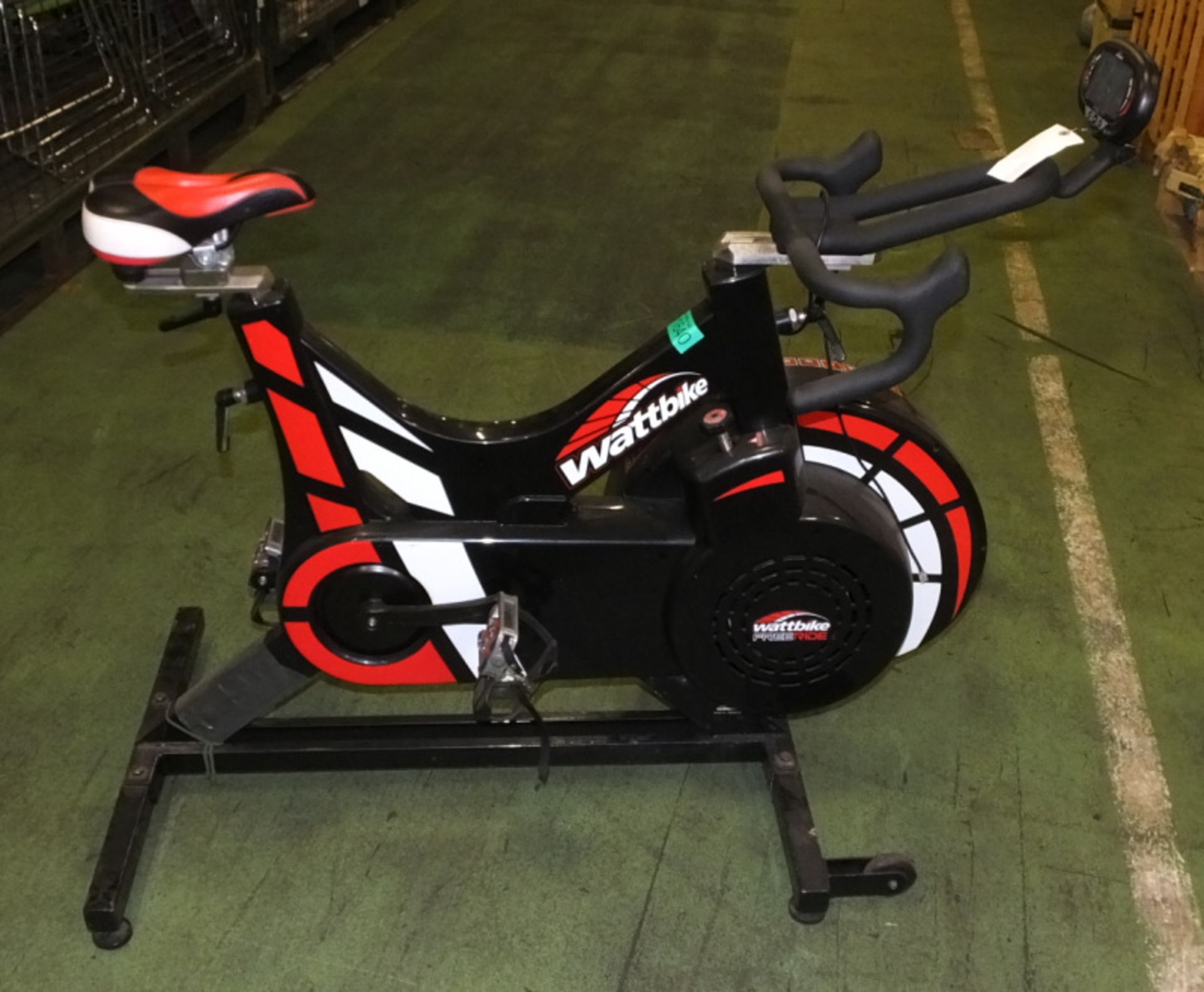 Wattbike FreeRide Exercise Bike - damaged screen module