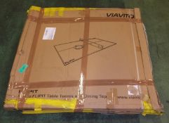 Viavito table tennis / reverse dining table unit