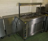 Hot Serving Counter With Heat Light L 1670mm x W 1050mm x H 1440mm