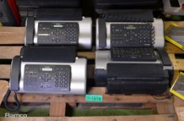 4x Canon Fax Machines - JX500