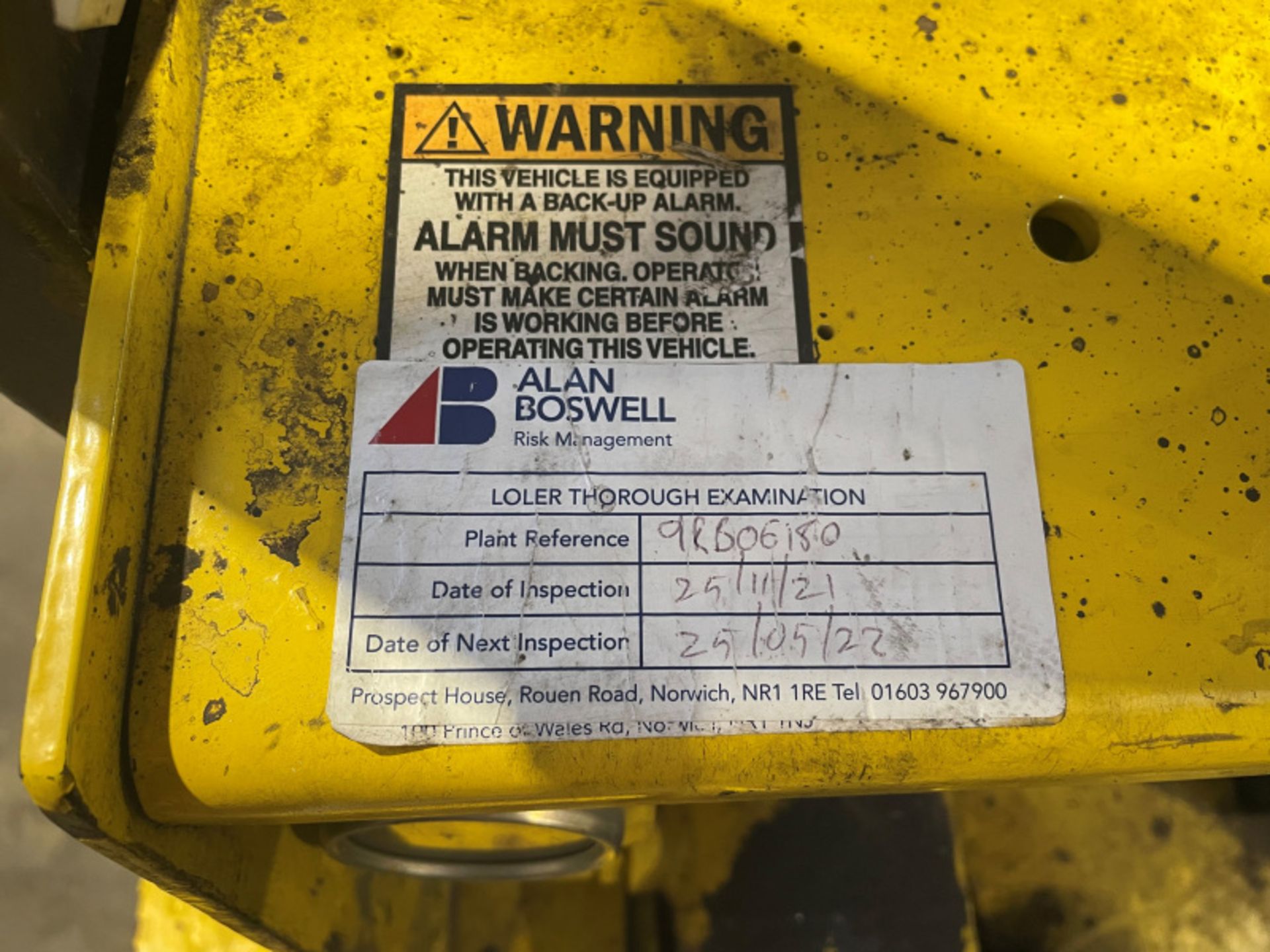 CAT Forklift - LOLA certificated - coolant leak - Image 12 of 19