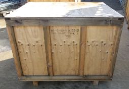 Wooden Shipping Crate L 1400mm x D 1100mm x H1050mm