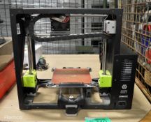 Lulzbot Mini Desktop 3D Printer & Various Reels of Plastic Cord