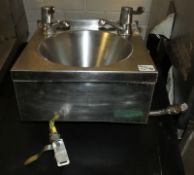 Mechline Basix Small Stainless Sink H&C L 270mm x W 300mm x H 300mm