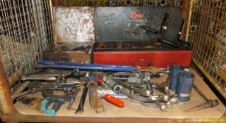 Various Mechanical Tools - Saws, Sockets, bearing pullers