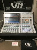 Soundcraft Vi1 c/w CAT5 MADI card