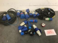 Box of connectors - 32A, 16A, 15A, 13A