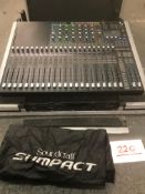 Soundcraft Si Performer 2 with Sony CD Player
