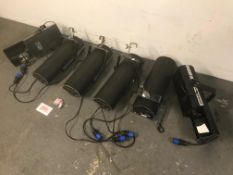 5x High End Systems track spots & 1x spares/repairs