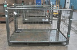 Longspan Metal Stillage - External dimensions L213 x W113 x H143cm - PLEASE SEE PICTURES FOR CONDITI