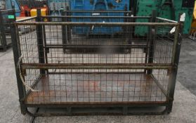 Longspan Metal Stillage - External dimensions L213 x W113 x H143cm - PLEASE SEE PICTURES FOR CONDITI