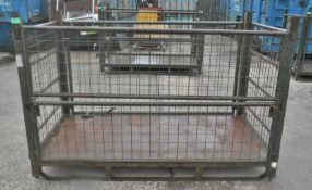 Longspan Metal Stillage - External dimensions L213 x W113 x H143cm - PLEASE SEE PICTURES FOR CONDITI