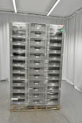 60x Tote Storage Boxes - L600 x W400 x H150mm